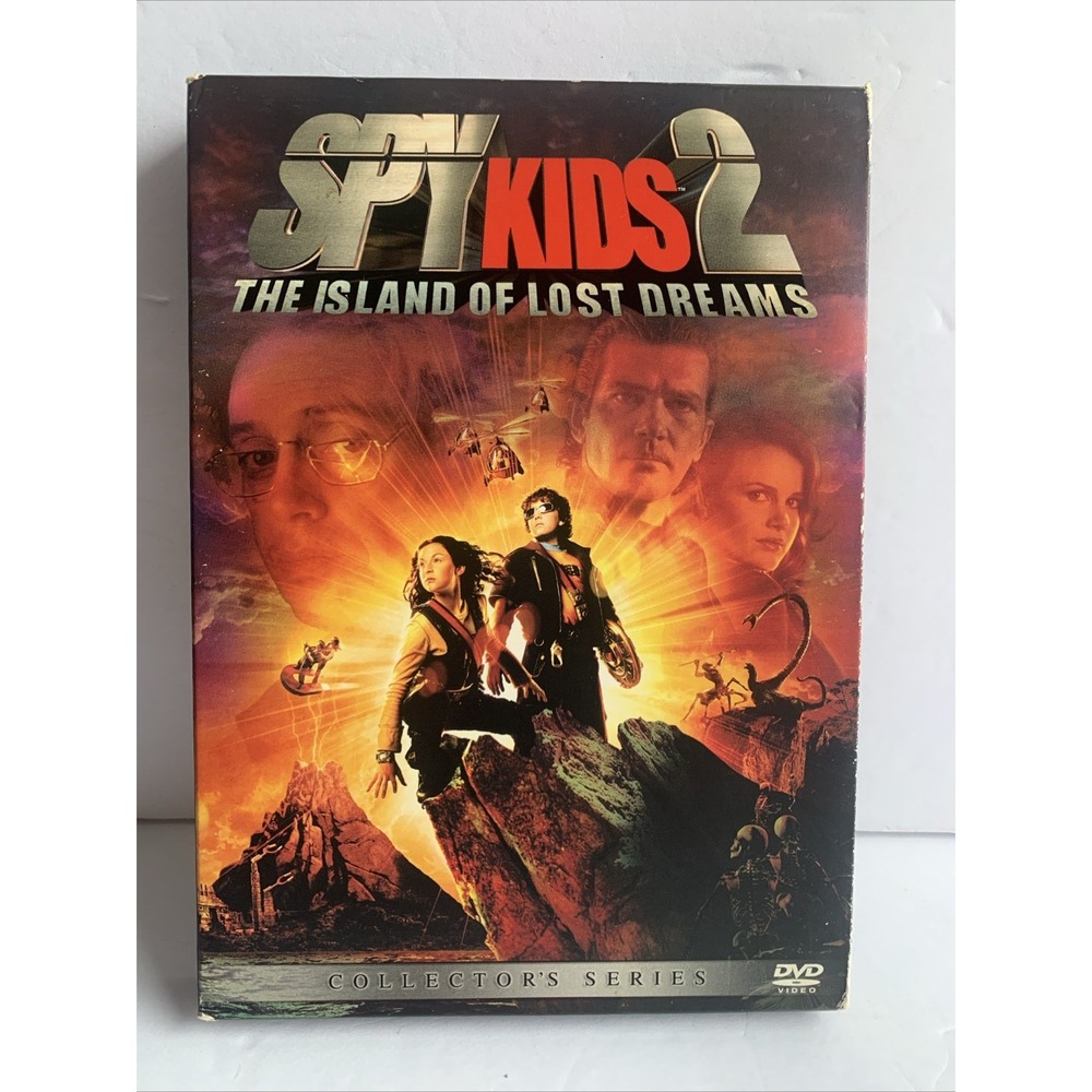 Spy Kids 2 The Island‎ of Lost Dreams DVD Collectors Series Slipcover 23966